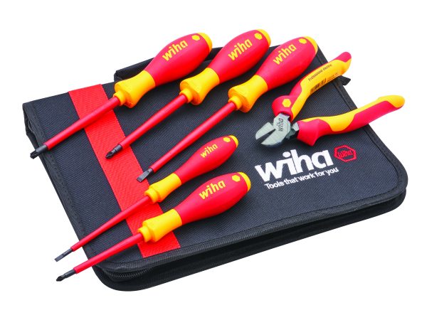 Wiha Electrician's VDE Screwdriver & Plier Set