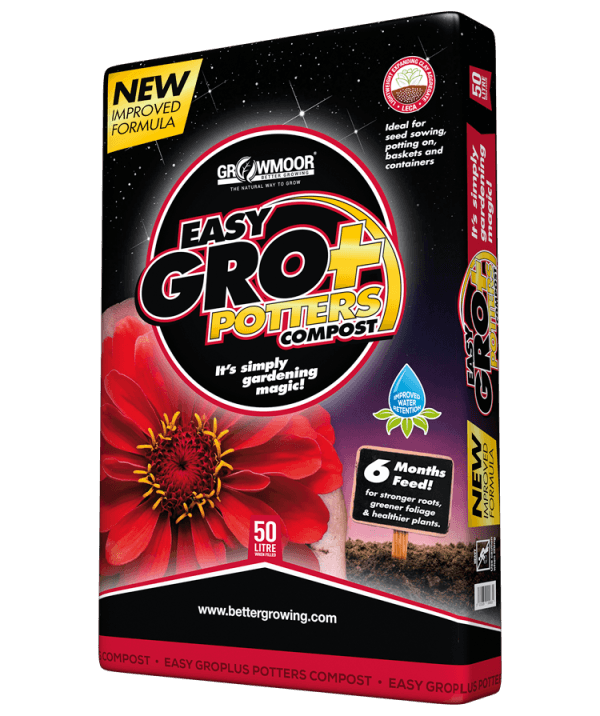 GROWMOOR Easy Gro+ Potters Compost 50L
