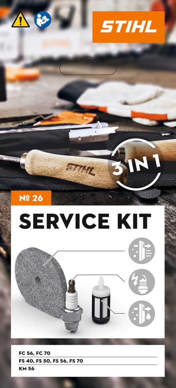 STIHL Service Kit 26: For FS 40, FS 50, FS 56, FS 70, HT 56 and KM 56