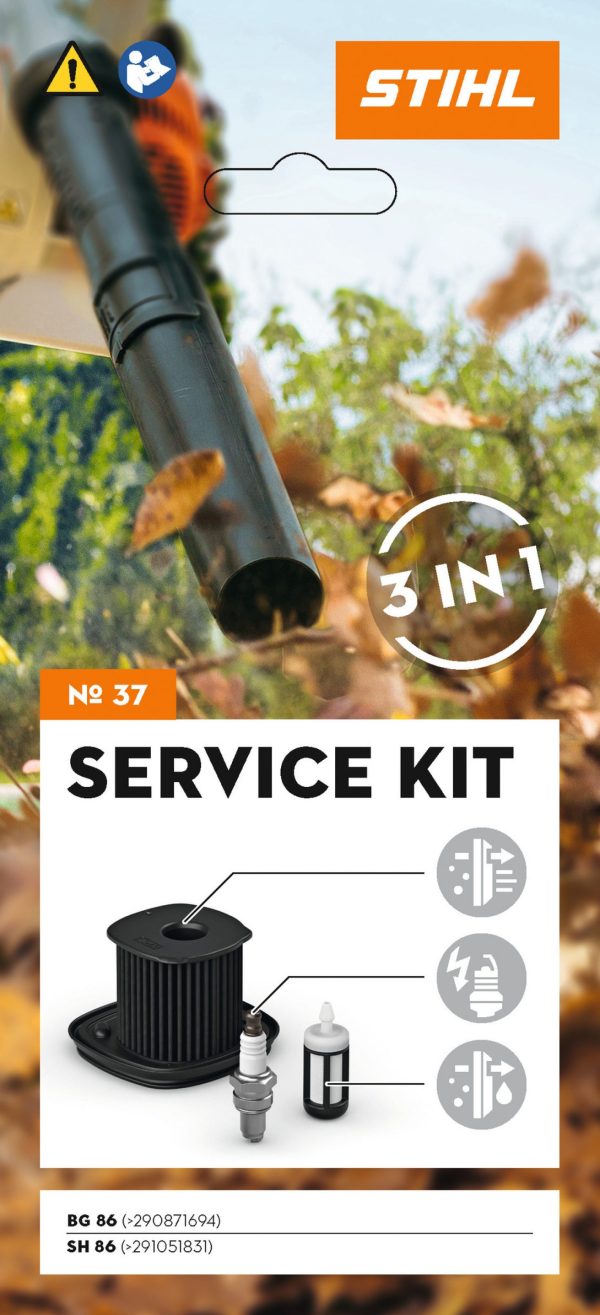 STIHL Service Kit 37: For BG 86* and SH 86*