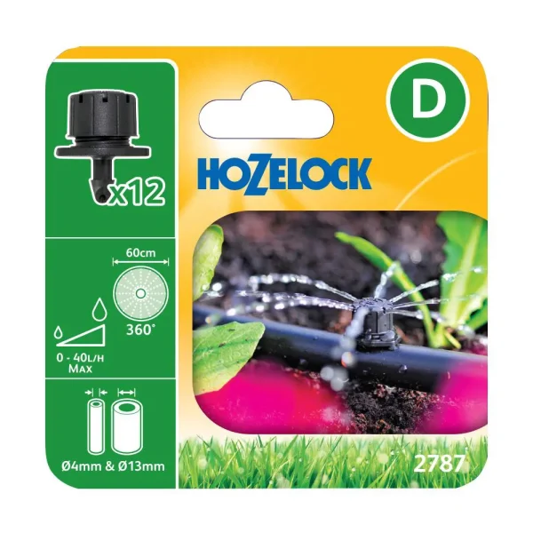 Hozelock 360° Adjustable Sprinklers PK12
