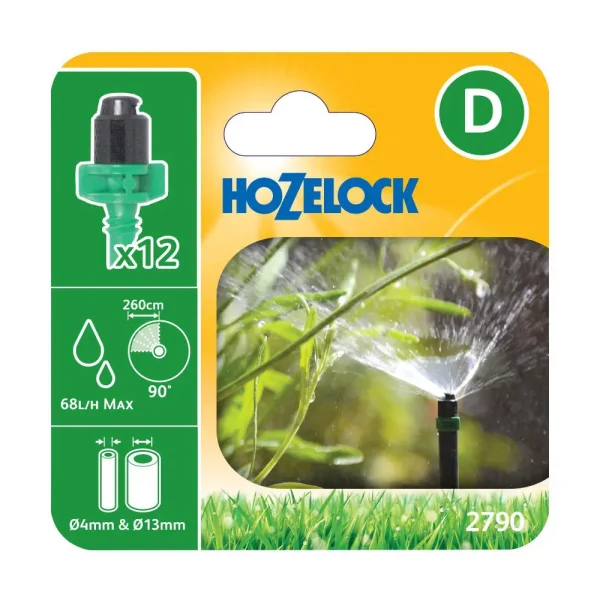 Hozelock 90˚ Micro Sprinkler PK12