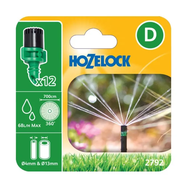 Hozelock 360° Micro Sprinkler PK12