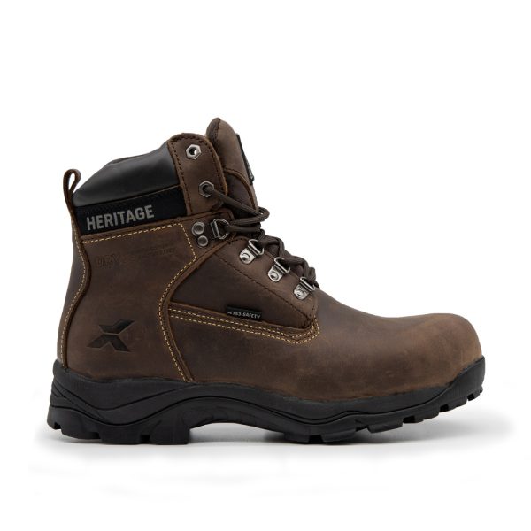 Xpert Heritage Legend S7L Safety Boots Brown