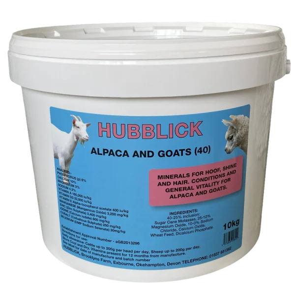 Hubblick Alpaca & Goats 10kg