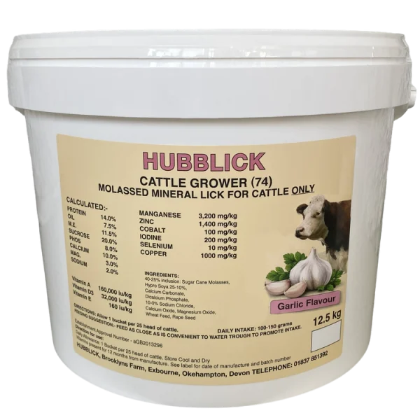 Hubblick Cattle Grower with Fresh Garlic